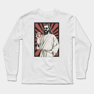 The big lebowski the dude and coffee Long Sleeve T-Shirt